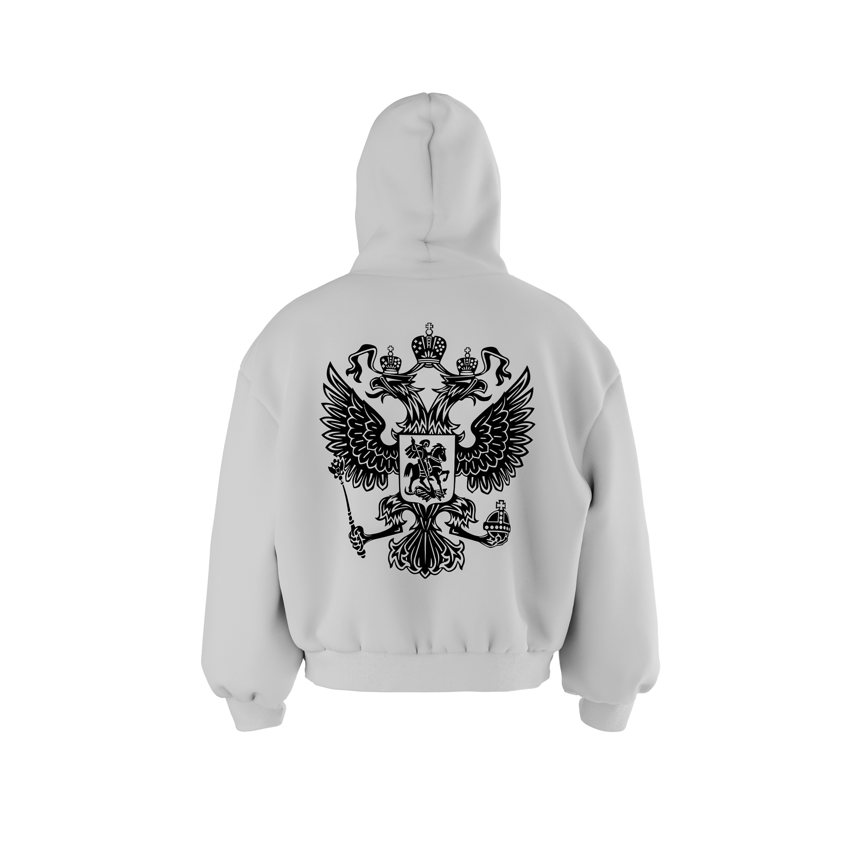"Gerb" Hoodie White