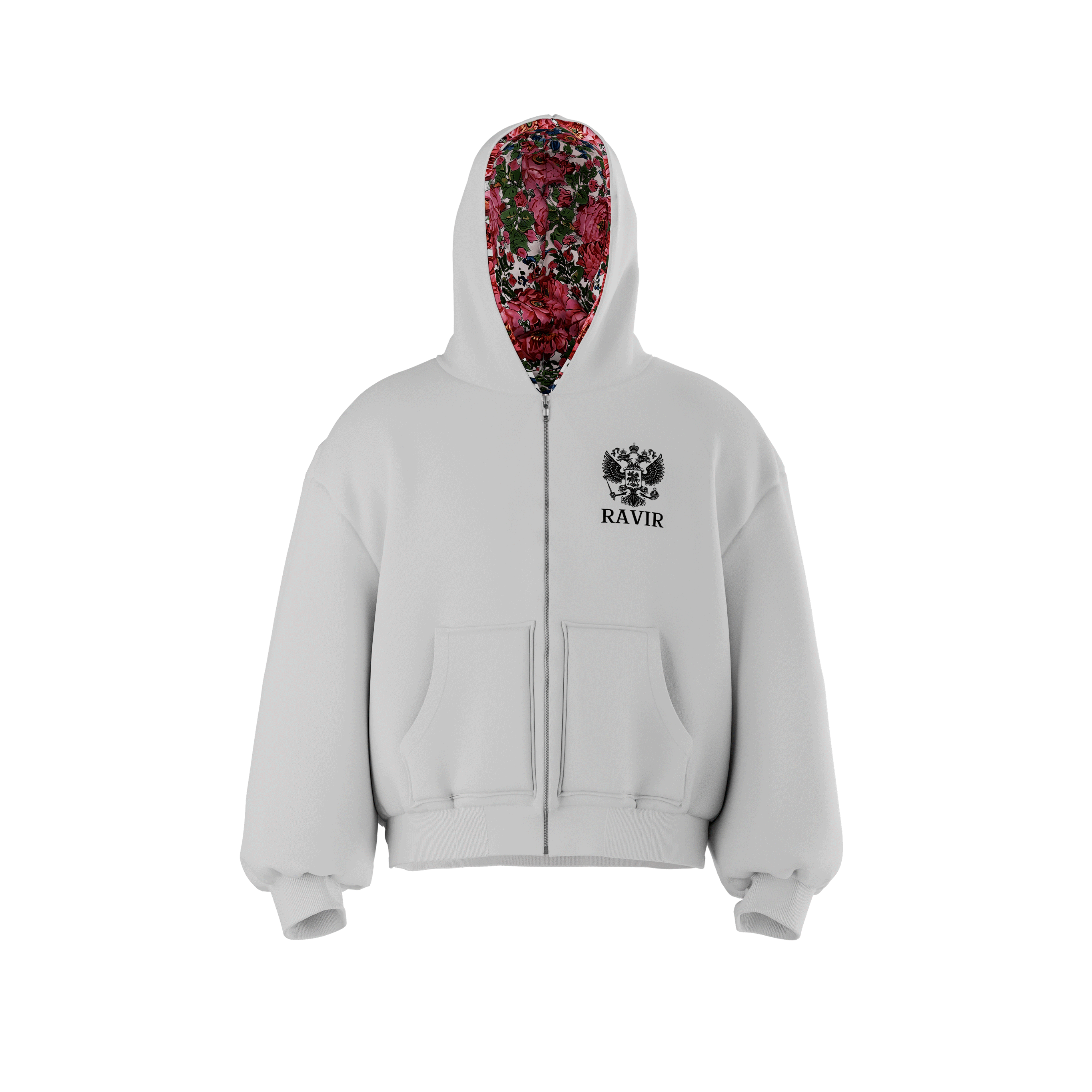 "Gerb" Hoodie White