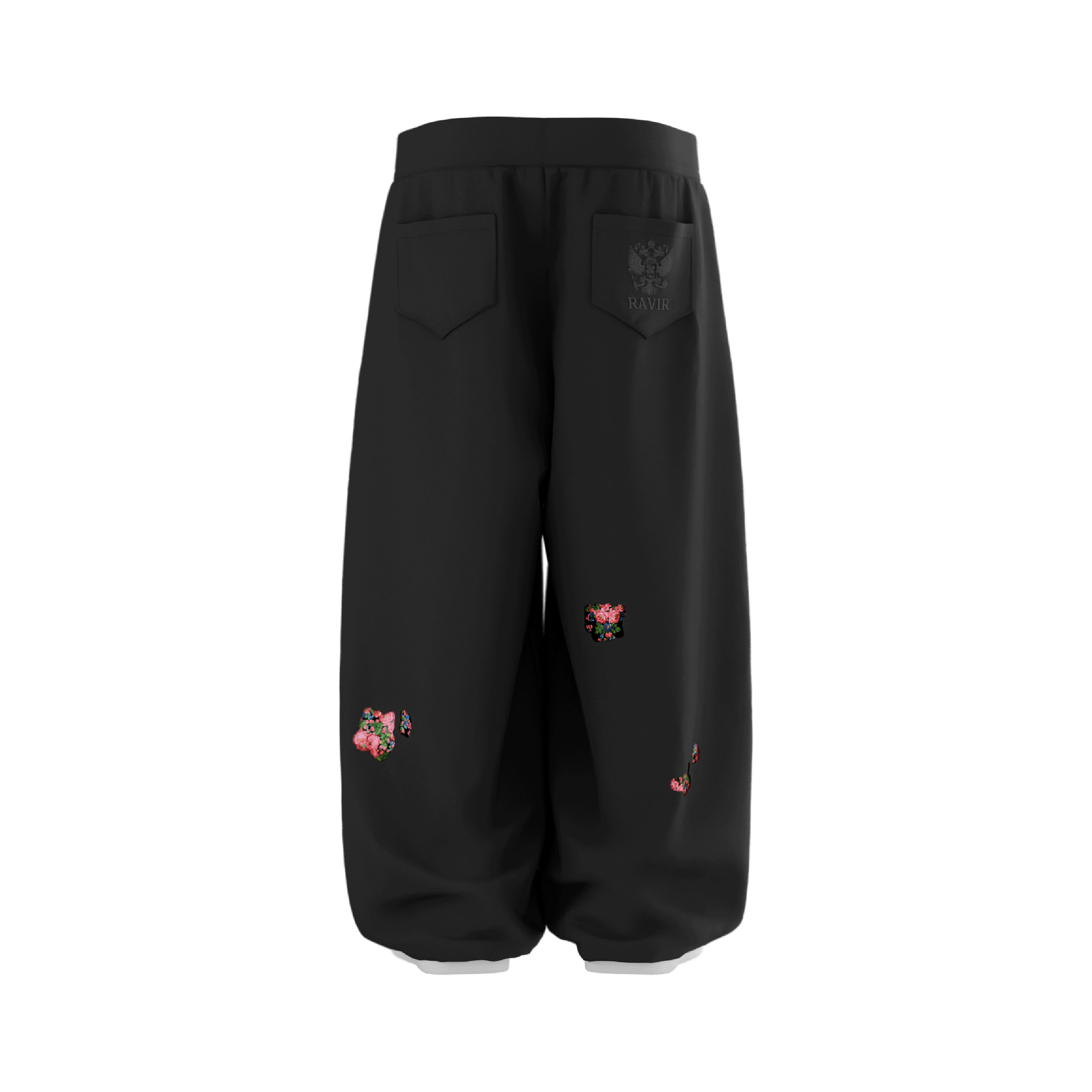 "Gerb" sweatpants Black