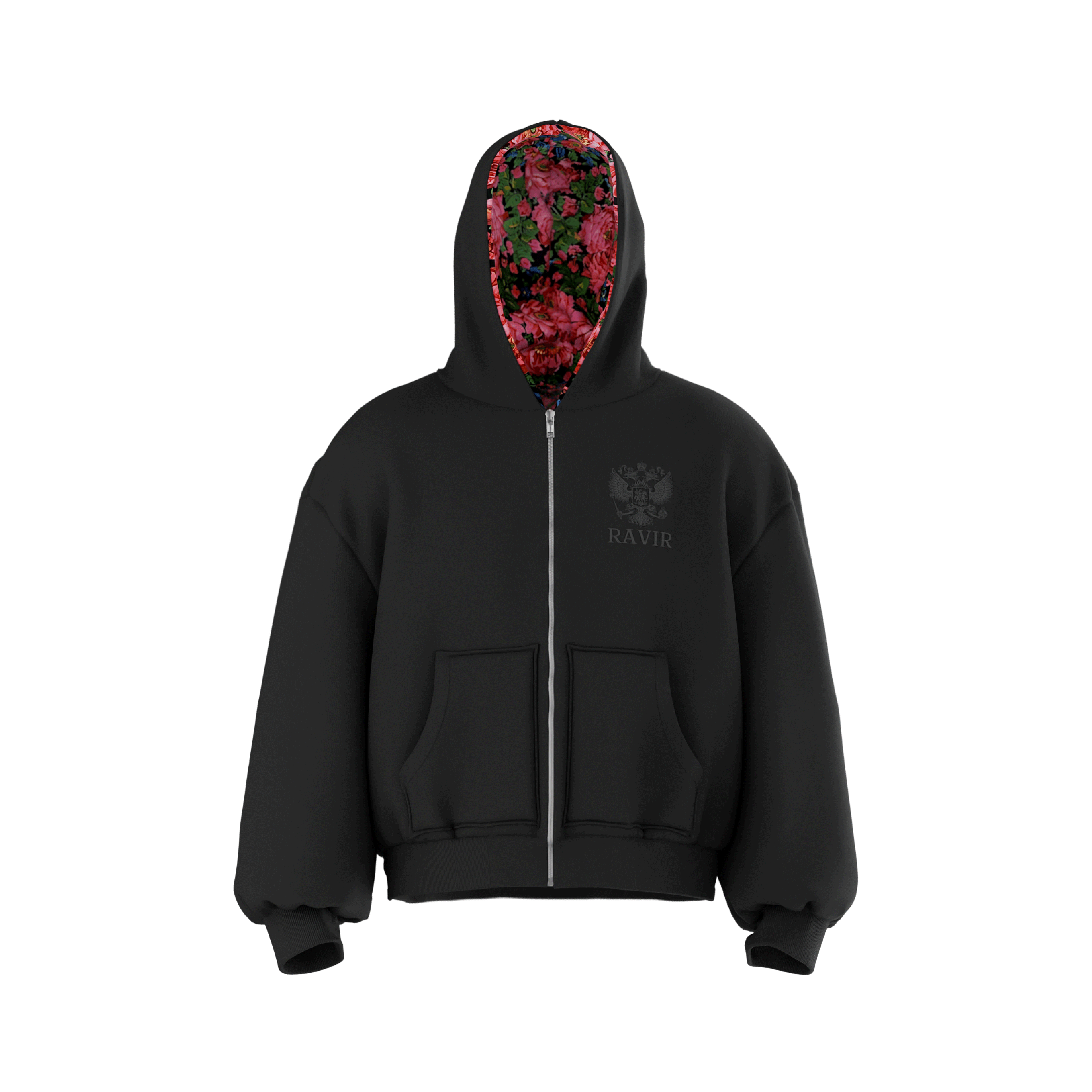 "Gerb" Hoodie Black