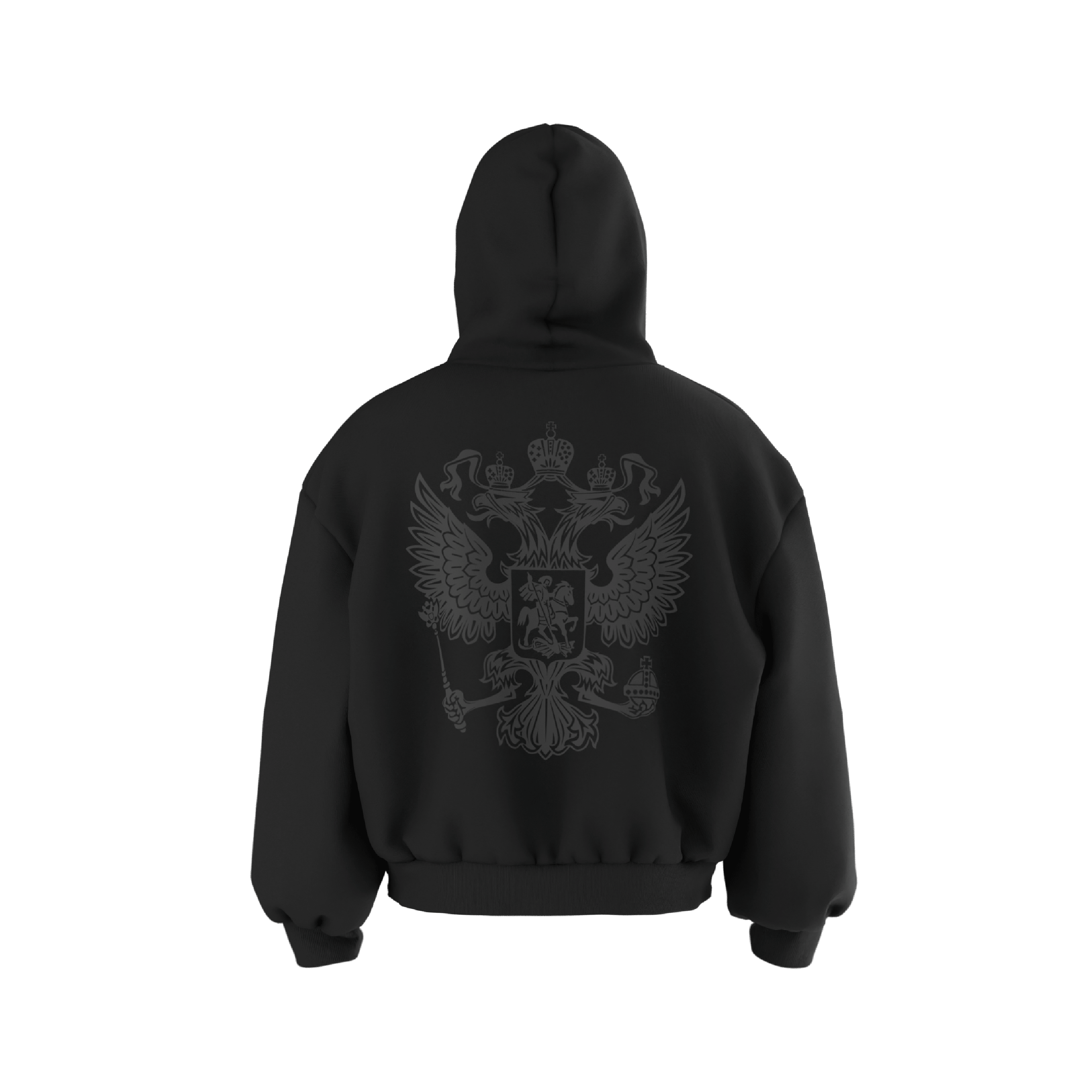 "Gerb" Hoodie Black