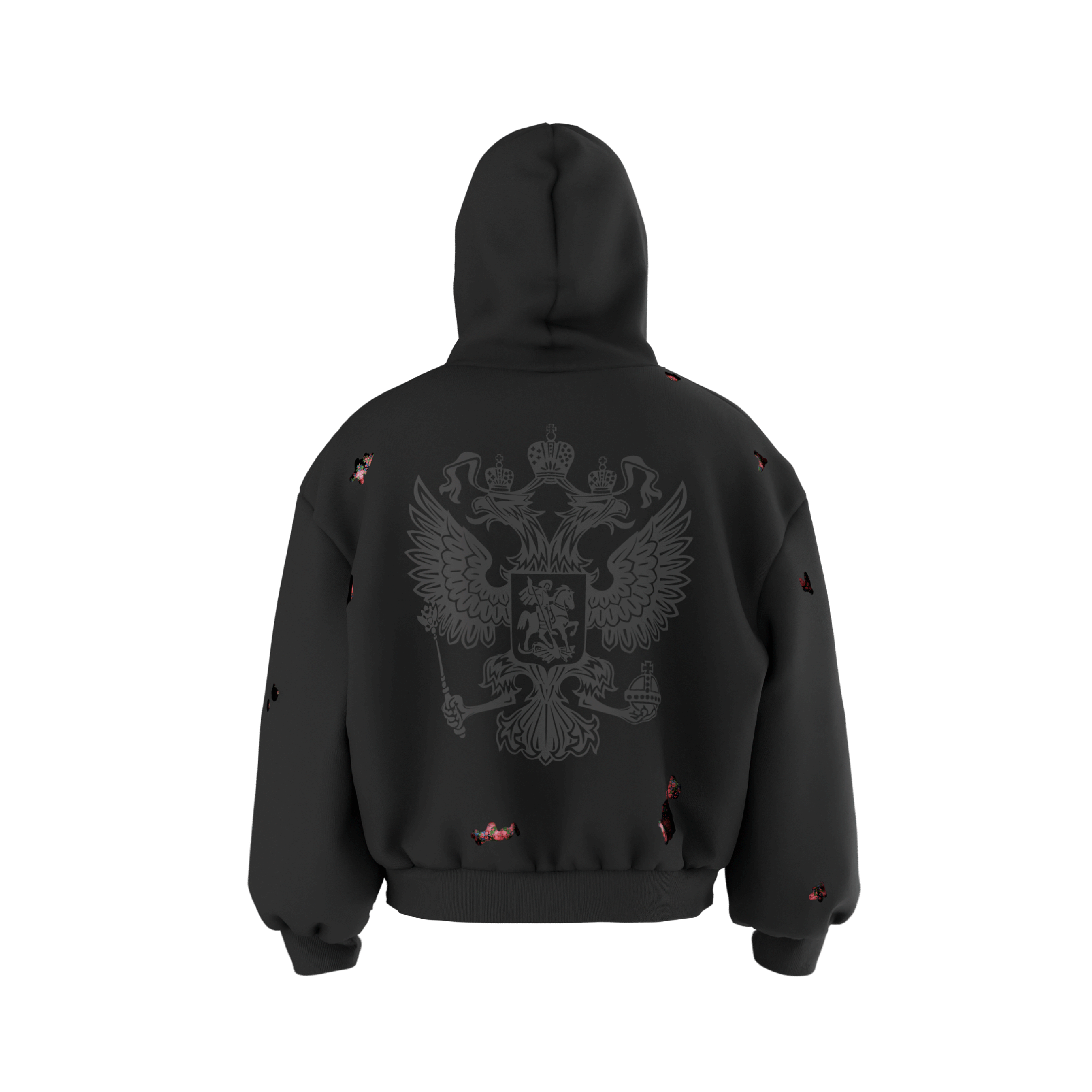 "Gerb" Hoodie Black