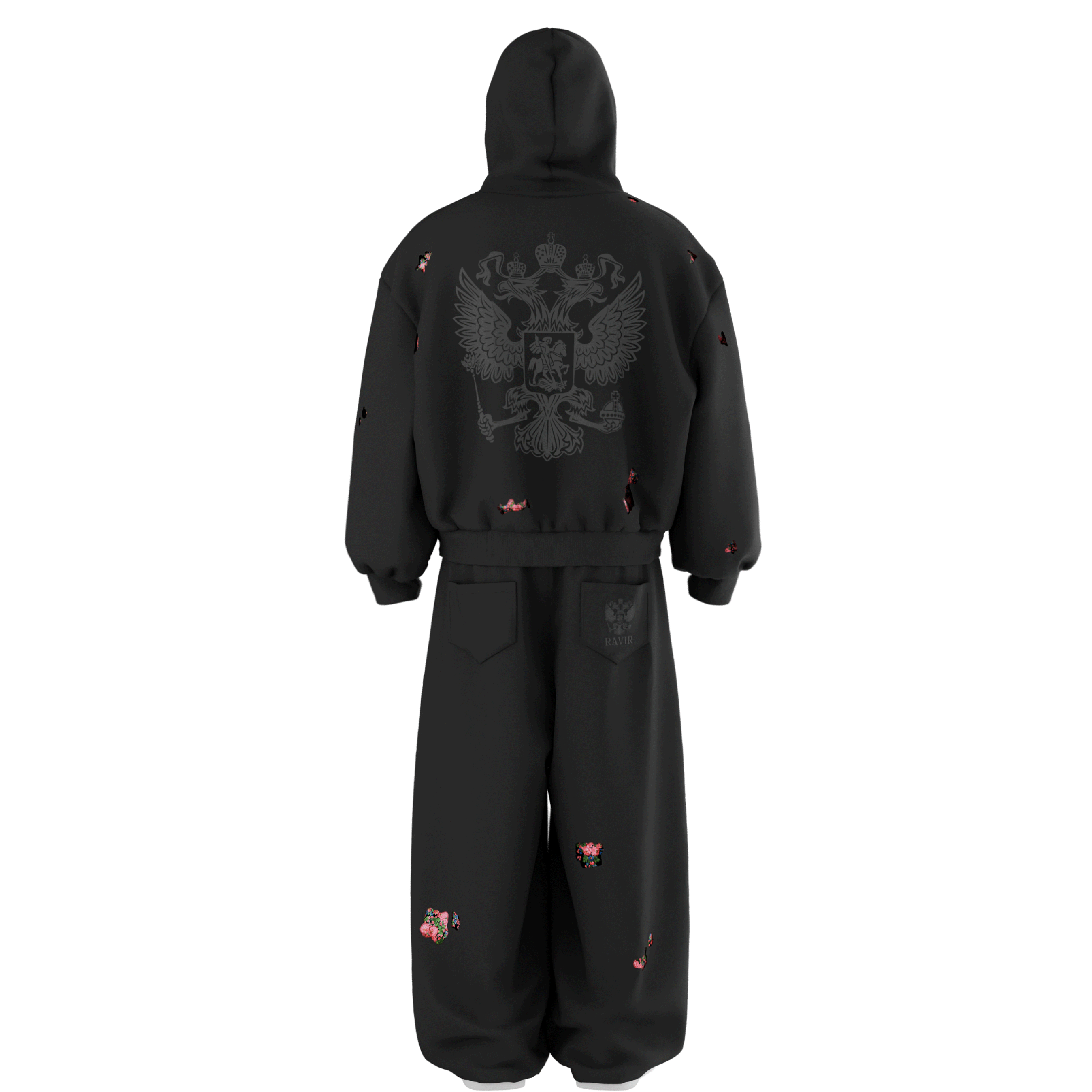 "Gerb" Tracksuit Black
