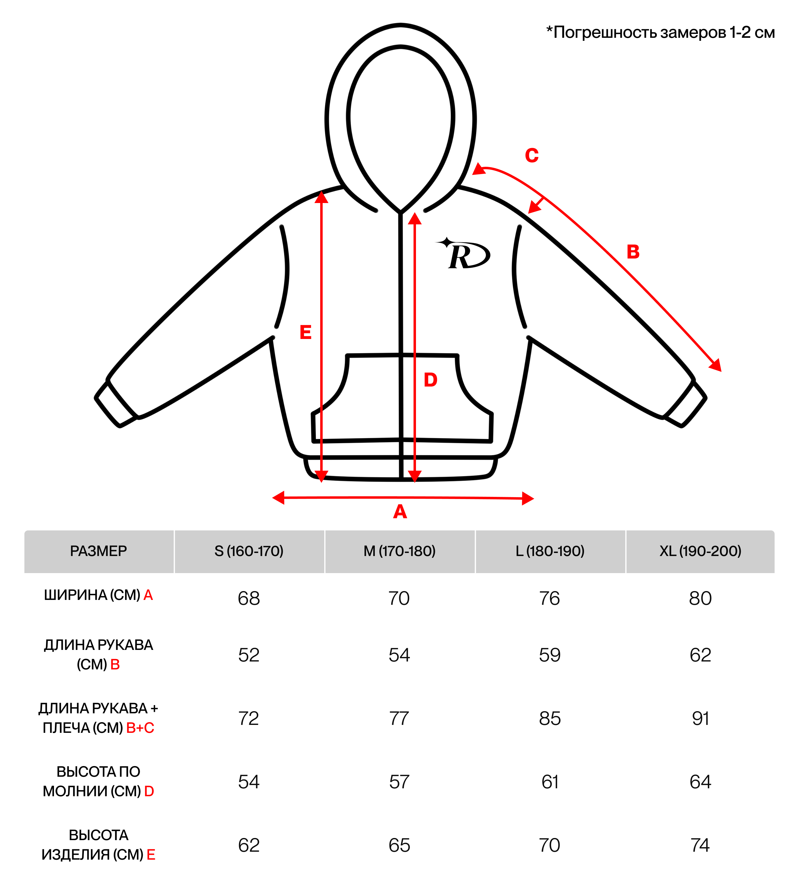 "Gerb" Hoodie White
