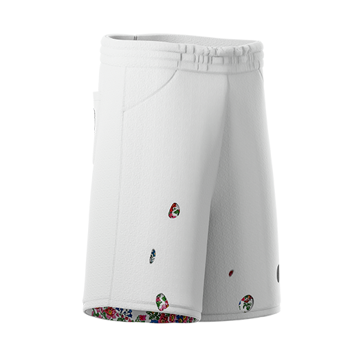 "Gerb" shorts White